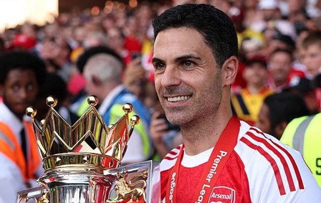 Arteta bỗng trở th&agrave;nh HLV d&agrave;y dặn kinh nghiệm nhất tại Ngoại hạng Anh 2026/27. (Ảnh: Getty)