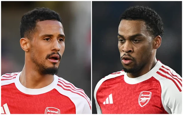 Ảnh bài viết Arsenal mất Saliba đến mùa đông, Timber nghỉ vài tháng