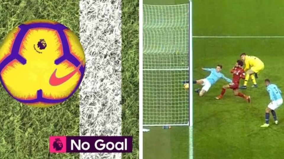 Goal-line chỉ x&aacute;c định b&oacute;ng qua vạch hay chưa. Ảnh: Foxsports.