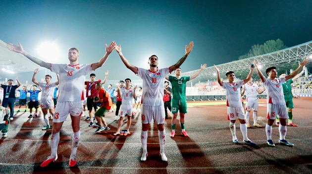 Việt Nam s&aacute;ng cửa v&agrave;o chung kết ASEAN Cup 2026. (Ảnh: VFF)