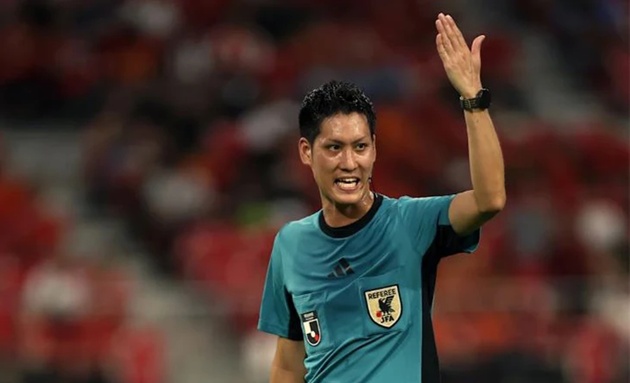 Ông Yusuke Ohashi bắt chính trận Việt Nam - Malaysia. (Ảnh: J League