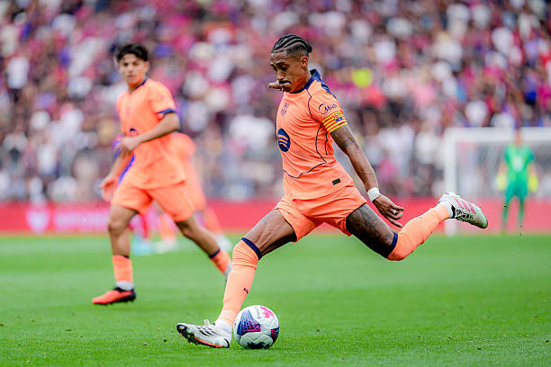 Barcelona đang chuẩn bị cho trận tranh cúp Joan Gamper. Ảnh: Getty Images.