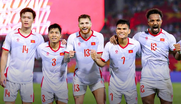 Tuyển Việt Nam đang được đánh giá cao hơn Malaysia. Ảnh: VFF.