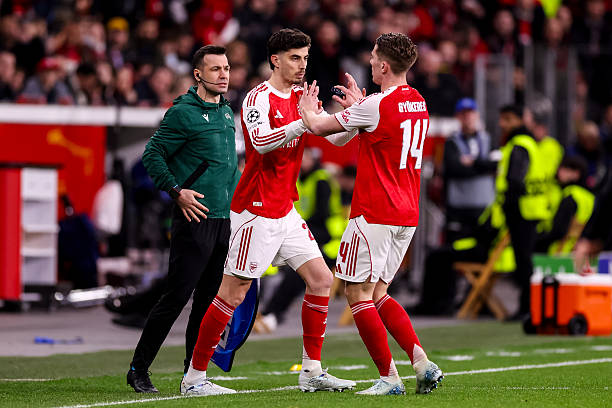 Havertz và Gyokeres sẽ tiếp tục cạnh tranh cho vị trí "đầu tàu" của Arsenal. Ảnh: Getty Images.