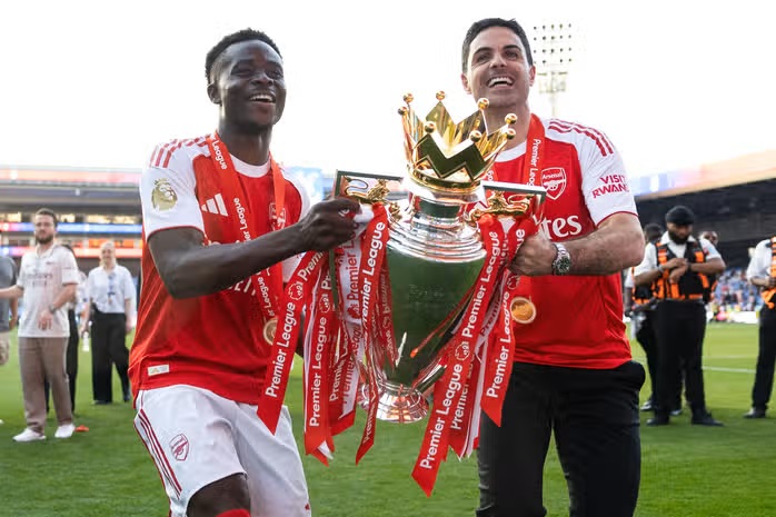 Arsenal được dự đoán sẽ bảo vệ ngôi vương. Ảnh: Getty.