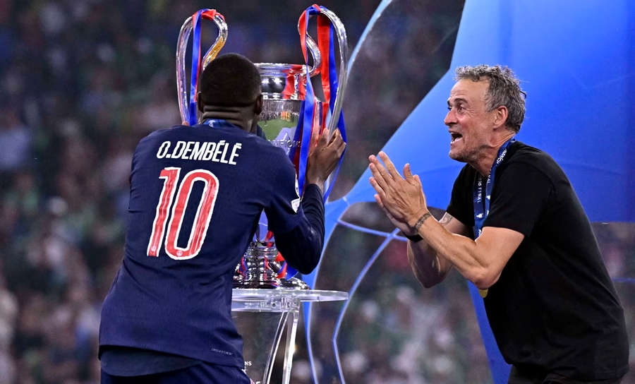 PSG có lẽ rất hài lòng với những khoản đầu tư lớn của mình ở mùa 2023/24. Ảnh: Paris Saint-Germain FC.