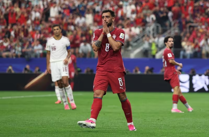 Bruno Fernandes có kỳ World Cup thất vọng. Ảnh FIFA.com.