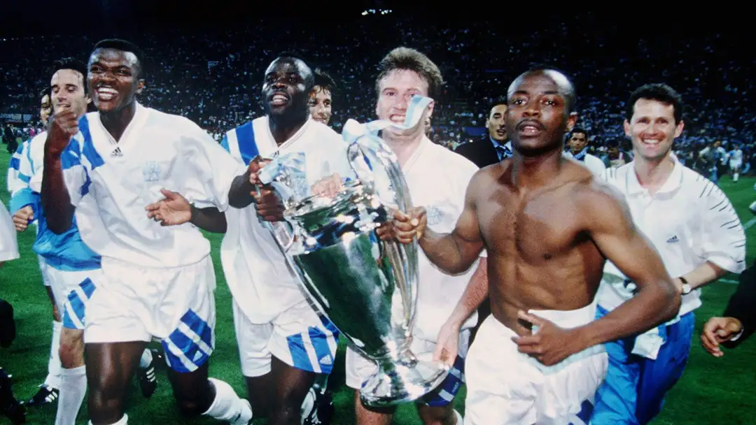 Marseille vô địch Champions League giữa bê bối chấn động năm 1993. Ảnh: Getty.