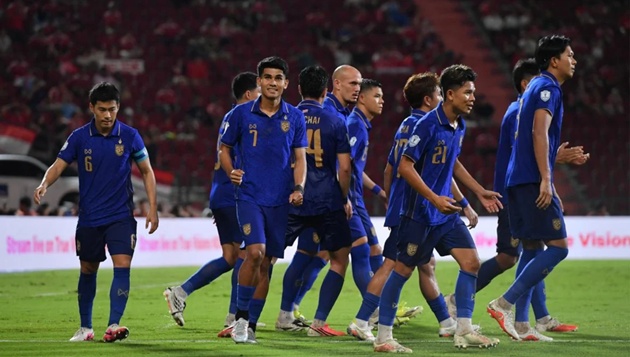 Thái Lan tổ chức tập kín trước trận Việt Nam. (Ảnh: ASEAN United)