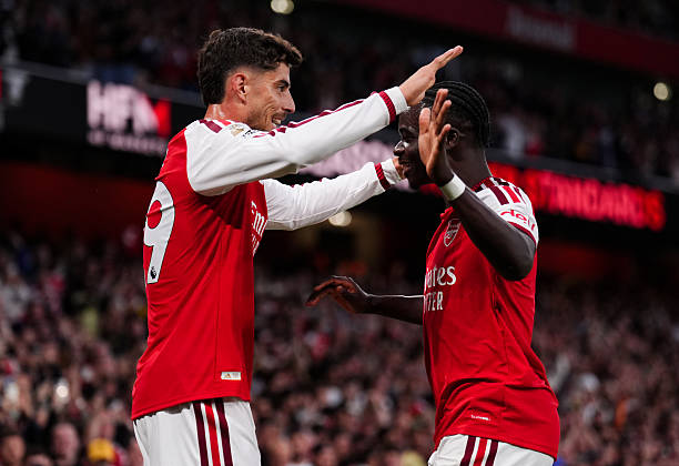 Arsenal thắng dễ Coventry City trong ngày mở màn Ngoại hạng Anh. Ảnh: Getty Images