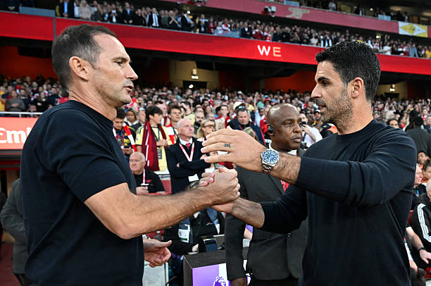 Mikel Arteta và các học trò dễ dàng áp đảo Coventry của Frank Lampard. Ảnh: Getty Images