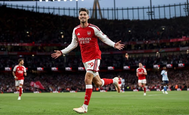 Ảnh bài viết Kai Havertz nổ súng khẳng định vị thế số một tại Arsenal
