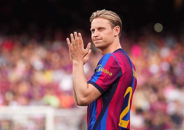 De Jong từng là khao khát của MU. Ảnh: Getty Images.