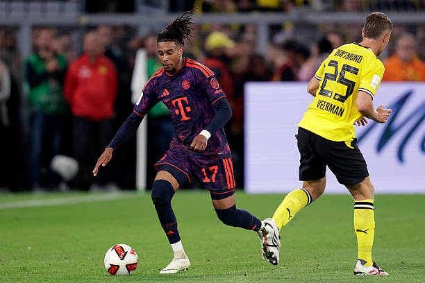 Michael Olise vẫn là ngòi nổ chính của Bayern Munich. Ảnh: Getty Images