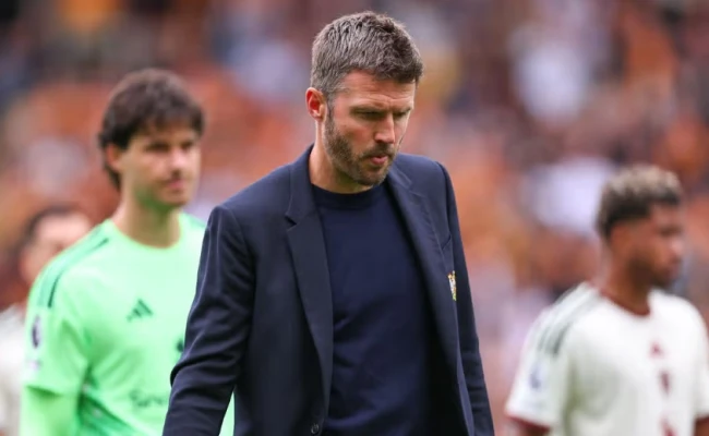 Carrick còn nhiều việc phải làm sau trận thua Hull City. Ảnh: MEN/AMA.