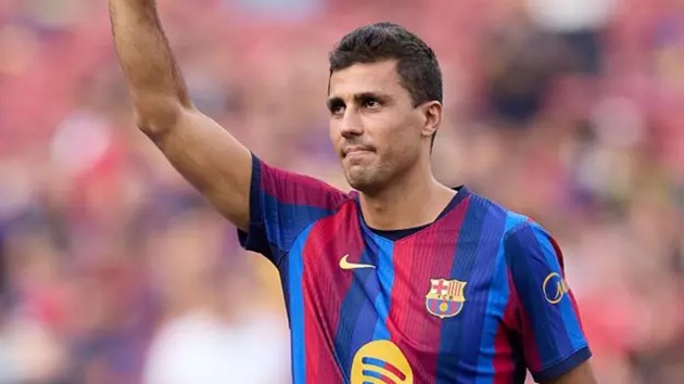 Rodri đến Barca khiến Man City mất nhạc trưởng. (Ảnh: Getty Images)