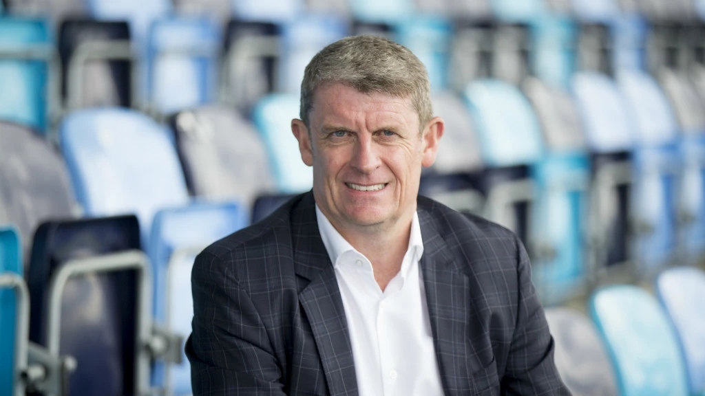 Giám đốc Điều hành mảng Bóng đá Toàn cầu của Man City, Brian Marwood. Ảnh: Manchester City FC.