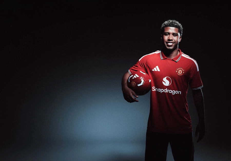 Andrey Santos chuyển đến Man Utd ở kỳ chuyển nhượng hè 2026. Ảnh: Manchester United FC.
