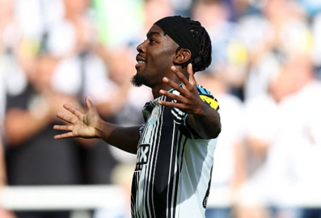 Elanga mở tỷ số sớm cho Newcastle. Ảnh: Getty.