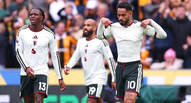 Cunha thất vọng ở trận thua Hull City. (Ảnh: Getty Images)