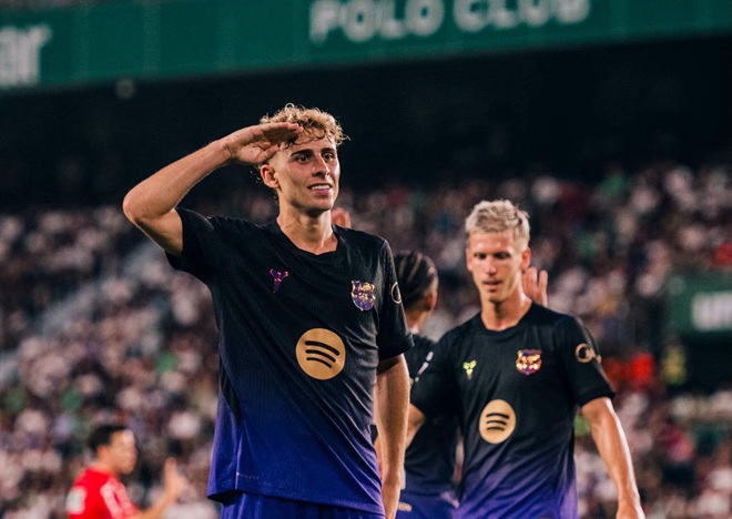 Ảnh bài viết Chấm điểm Barcelona: Hàng công bùng nổ; Vận đen đeo bám Gavi