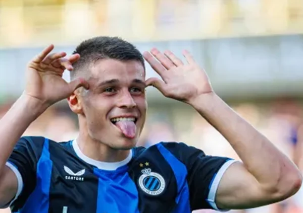 Tresoldi l&agrave; tiền đạo đầy tiềm năng của Club Brugge. Ảnh: Getty Images