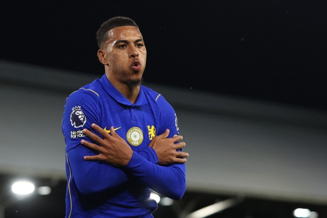 Rogers ghi bàn cho Chelsea. Ảnh: Sky Sports.