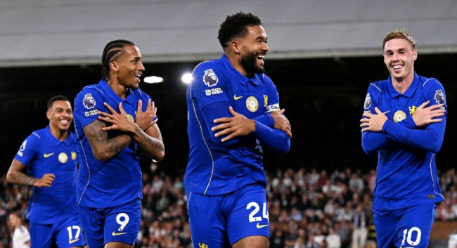 Chelsea thắng Fulham 3-2. Ảnh: Getty.