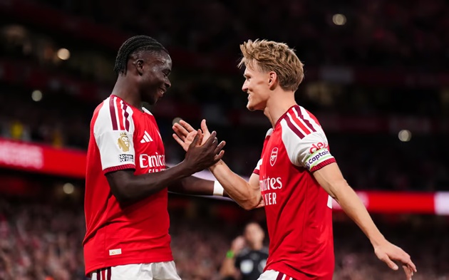 Arsenal đang cho thấy sự ổn định hơn Man City và Liverpool. (Ảnh: Getty Images)