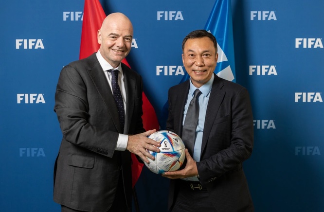 Ảnh bài viết Chủ tịch FIFA dự khán trận chung kết Việt Nam vs Thái Lan