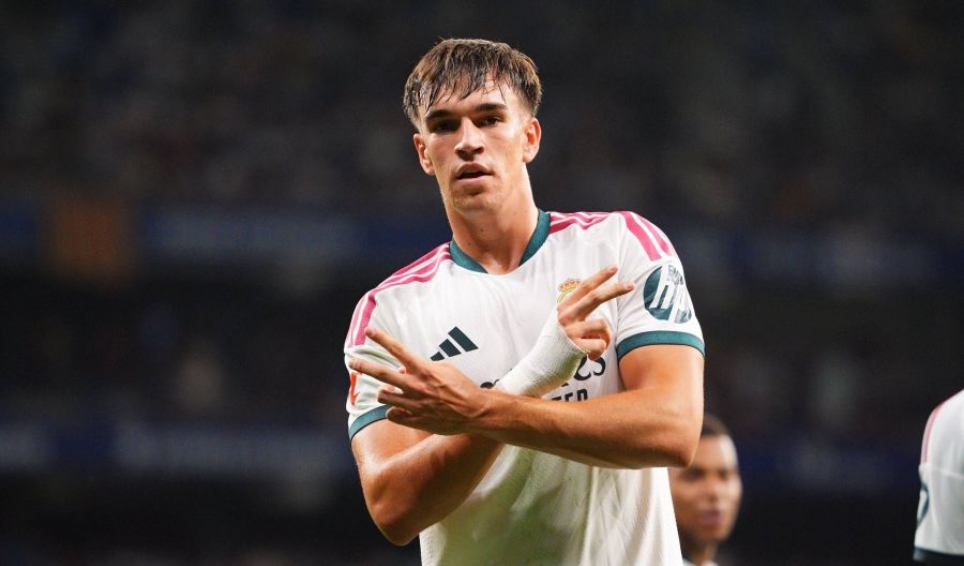 Carlos Espi tỏa sáng giúp Real Madrid đánh bại Espanyol. Ảnh: La Liga.