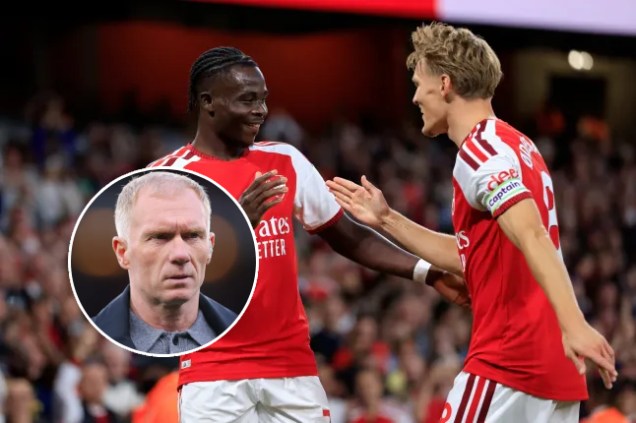 Ảnh bài viết Paul Scholes dự đoán Arsenal đủ sức giành cú ăn ba lịch sử
