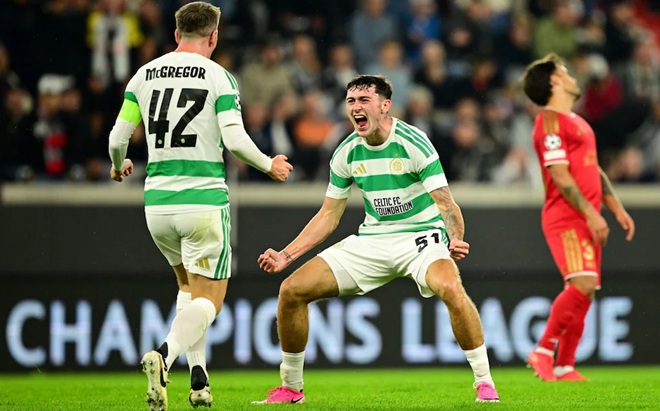 Celtic đã có thời điểm dẫn đối thủ đến 4 bàn. Ảnh: Getty.