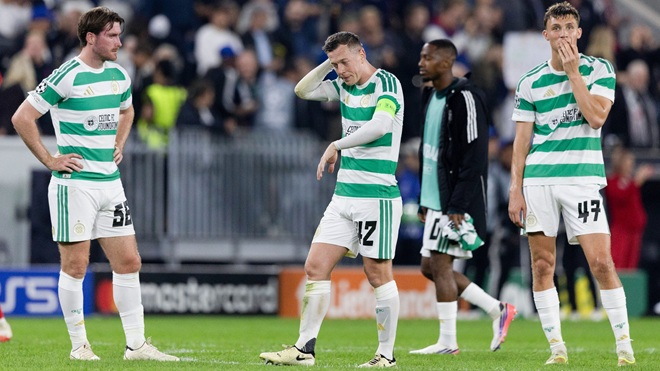 Celtic có năm thứ hai liên tiếp không thể tiến vào vòng phân hạng C1. Ảnh: SNS.