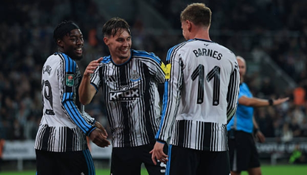 Ảnh bài viết Cú đúp của Barnes giúp Newcastle nhọc nhằn hạ West Brom tại EFL Cup