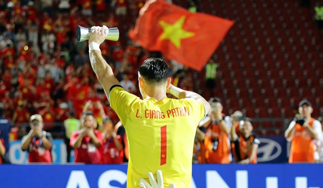 Thủ th&agrave;nh CLB C&ocirc;ng an Th&agrave;nh phố Hồ Ch&iacute; Minh c&oacute; giải đấu xuất sắc. (Ảnh: VFF)