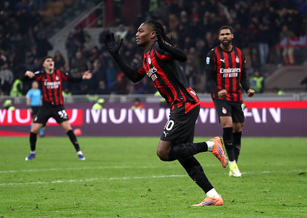 Leao có thể giải quyết được bài toán hàng công của Arsenal. Ảnh: Getty Images.