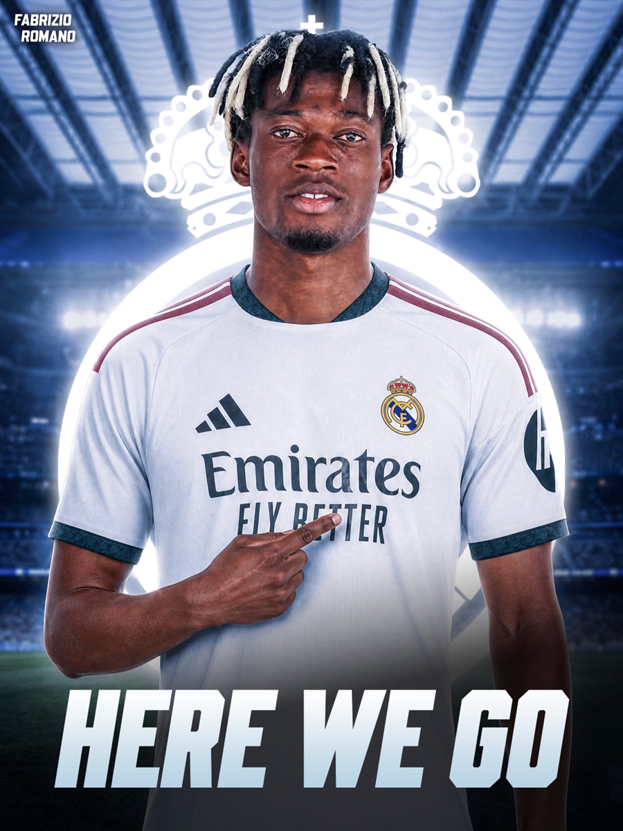 Real Madrid được cho đạt thỏa thuận chi&ecirc;u mộ Oscar Naasei. Ảnh: Fabrizio Romano/X.com.