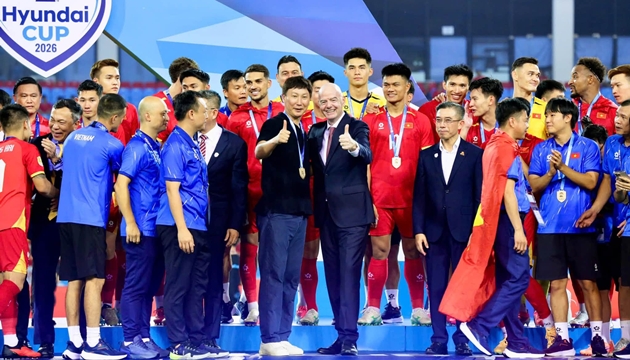 Đội tuyển Việt Nam đã có một giải đấu thành công. Ảnh: VFF
