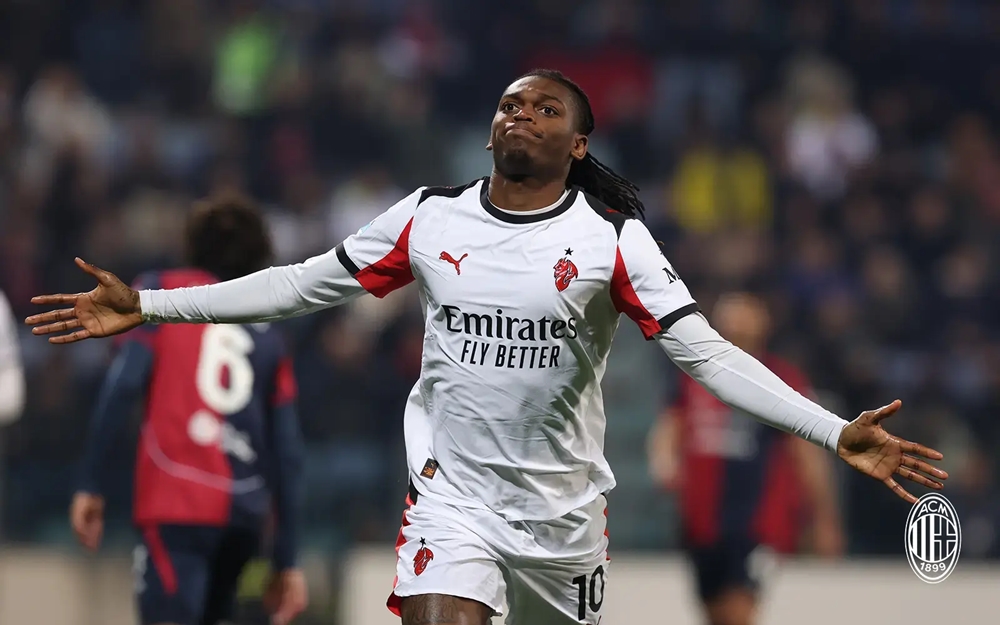 Rafael Leao sắp phải đưa ra quyết định về tương lai của bản thân. Ảnh: AC Milan.
