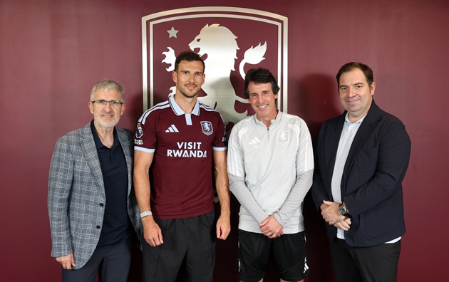 Aston Villa th&ocirc;ng b&aacute;o chi&ecirc;u mộ Goretzka. (Ảnh: Trang chủ Villa)