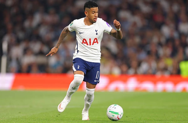 Tân binh Savio sẽ là cái tên nhận được nhiều sự kỳ vọng từ cổ động viên Tottenham. Ảnh: Shaun Brooks/Getty Images.
