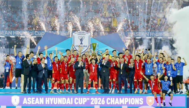 ĐT Việt Nam tiếp tục gặt hái thành công. Ảnh: VFF.