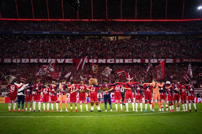 Bayern đ&atilde; thắng đậm ng&agrave;y ra qu&acirc;n. Ảnh: Bayern Munich.
