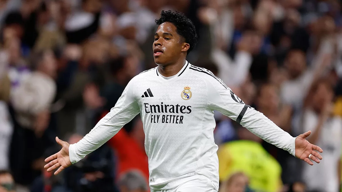 Endrick nhiều khả năng sẽ không chia tay Real Madrid ở kỳ chuyển nhượng hè năm nay. Ảnh: Real Madrid FC.
