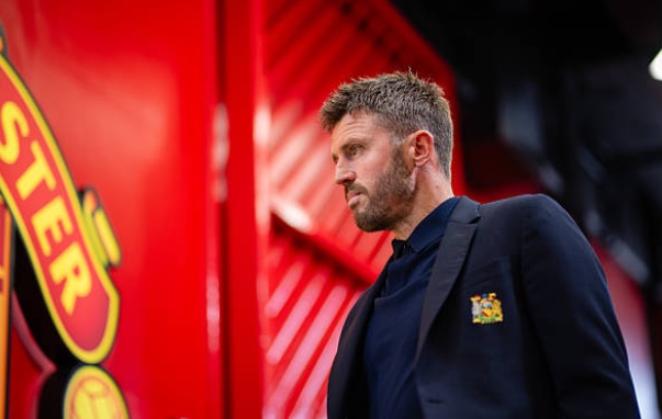 Carrick đang nỗ lực tái thiết Quỷ đỏ dựa vào sức mạnh tập thể. Ảnh: Ash Donelon/Manchester United via Getty Images.