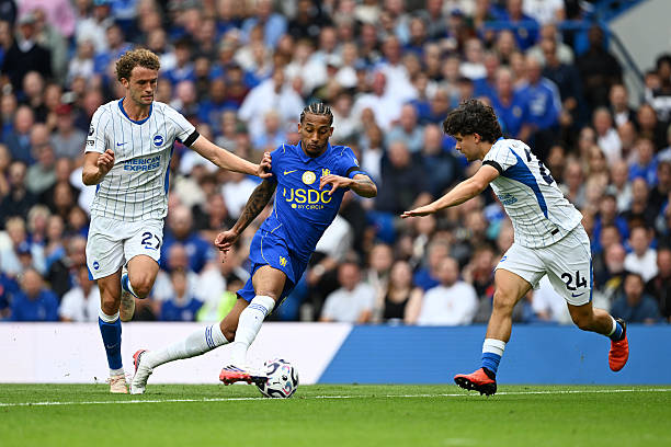 Pedro có một trận đấu ấn tượng. Ảnh: Darren Walsh/Chelsea FC via Getty Images.