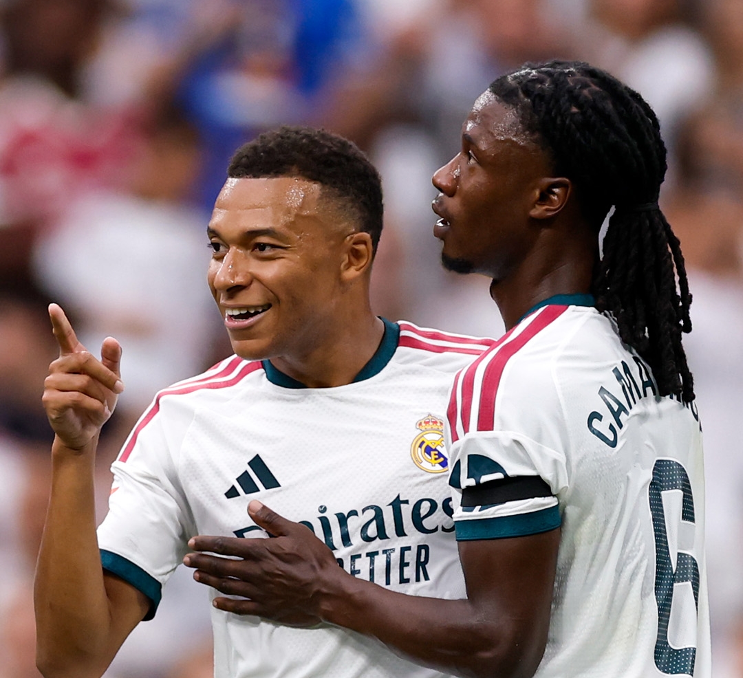 Mbappe cũng góp 1 bàn trong chiến thắng của Real trước Malaga. Ảnh: Real Madrid FC.