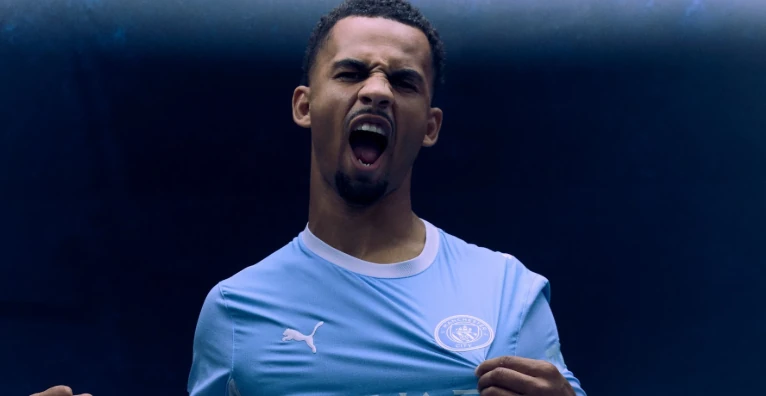 Iliman Ndiaye cập bến Man City. Ảnh: Trang chủ Man City.