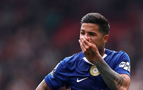 Enzo Fernandez gửi lời chia tay Chelsea sau 3 năm gắn bó. Ảnh: Carl Recine/Getty Images